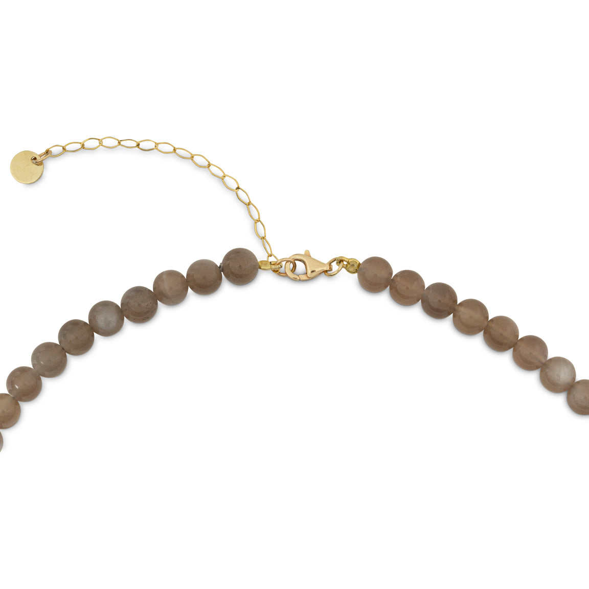 Astra Beaded Necklace - Yellow Gold