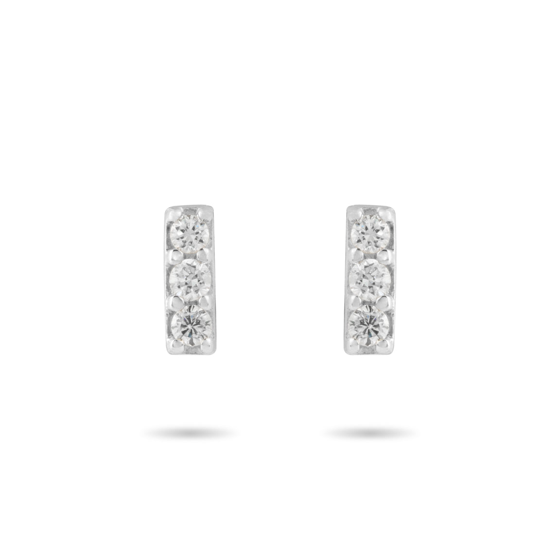 Stone Bar diamonds Stud