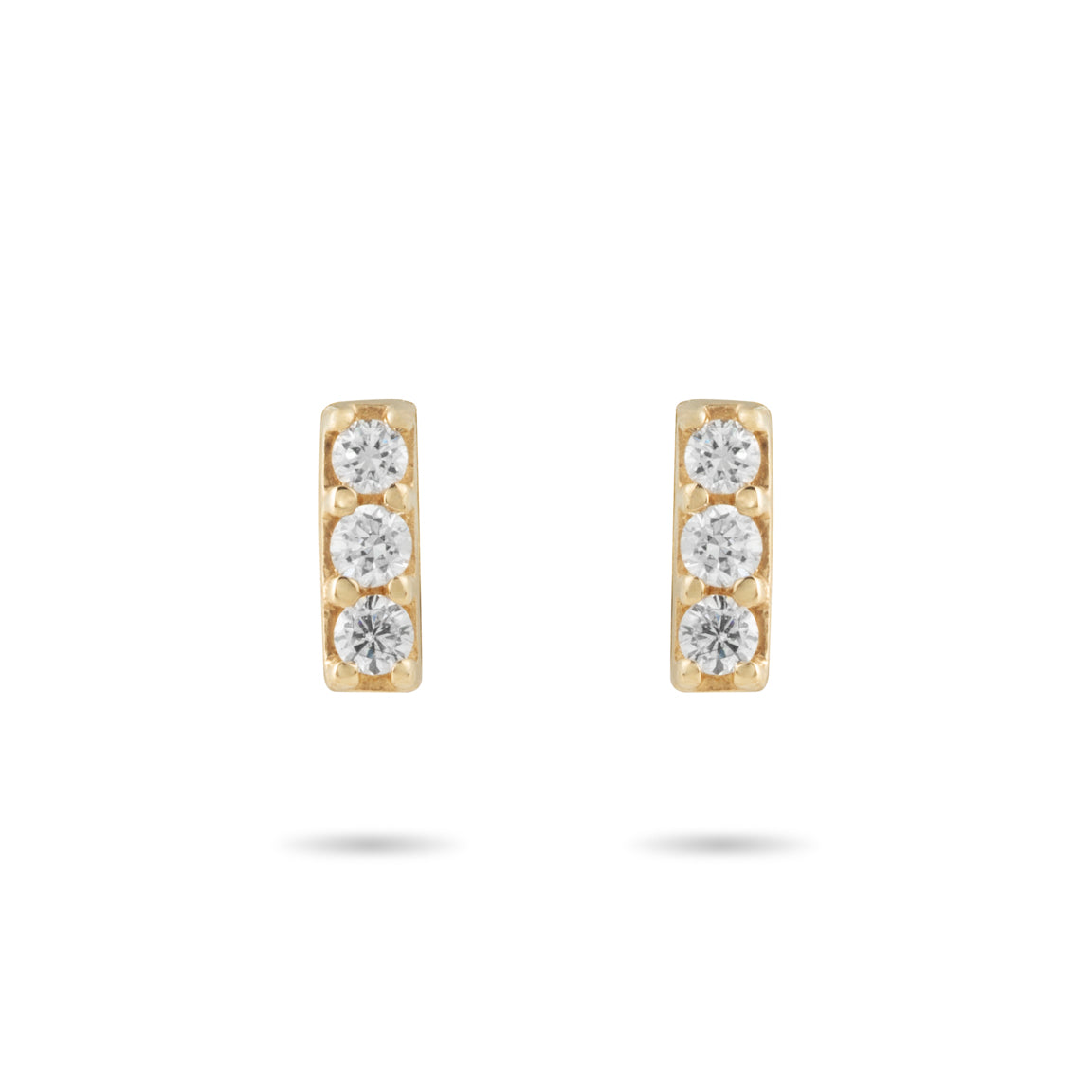 Stone Bar diamonds Stud