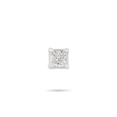 Square diamond Stud