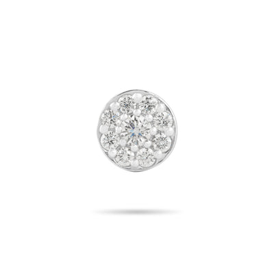 Multi stone round diamonds Stud