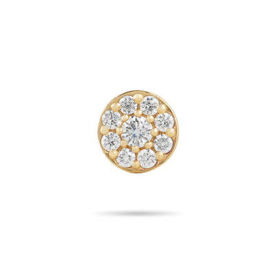 Multi stone round diamonds Stud