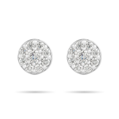 Multi stone round diamonds Stud