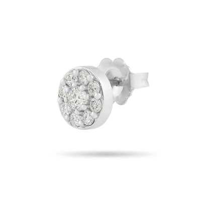 Multi stone round diamonds Stud