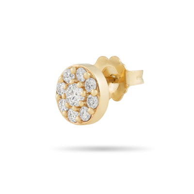 Multi stone round diamonds Stud