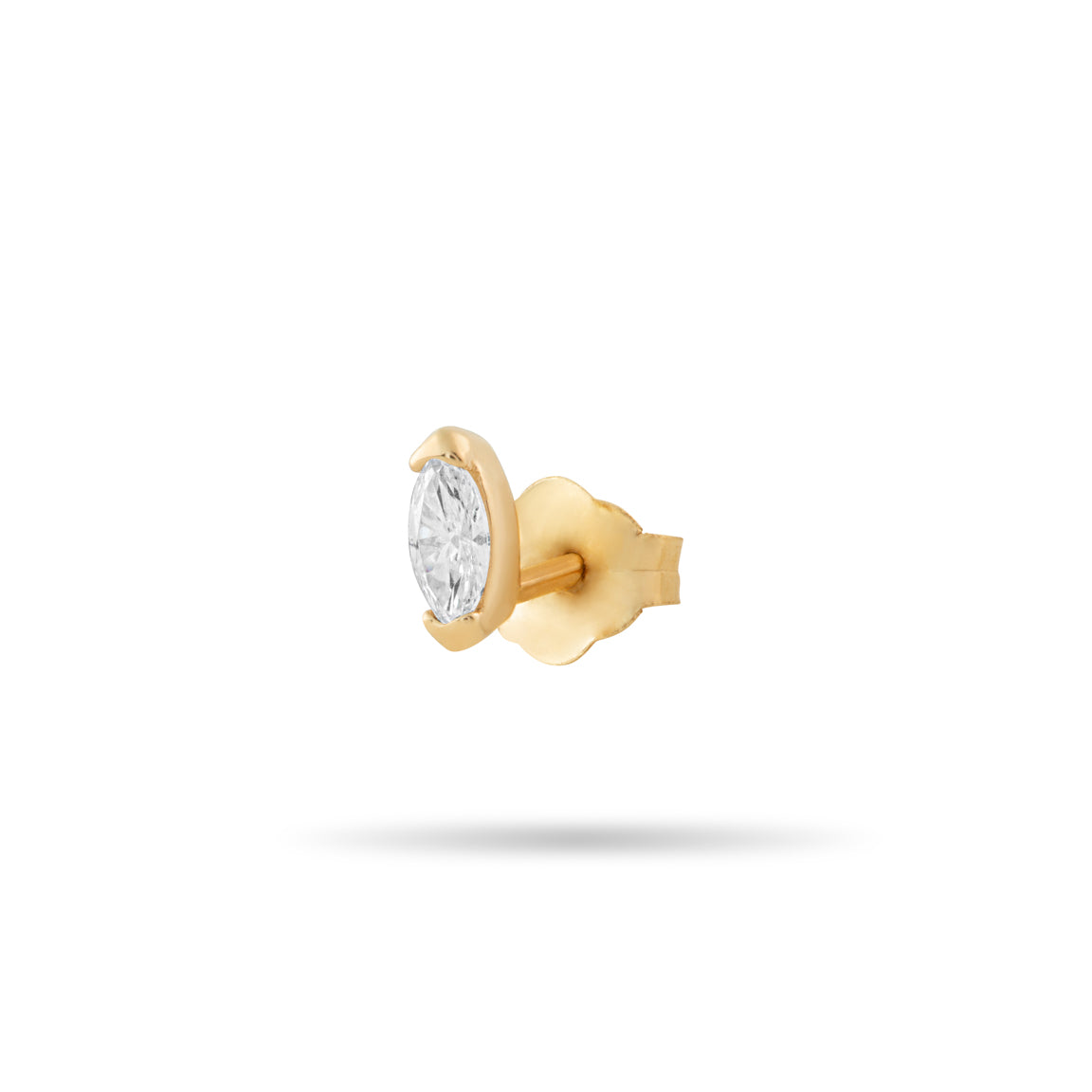 Marquise diamond Stud