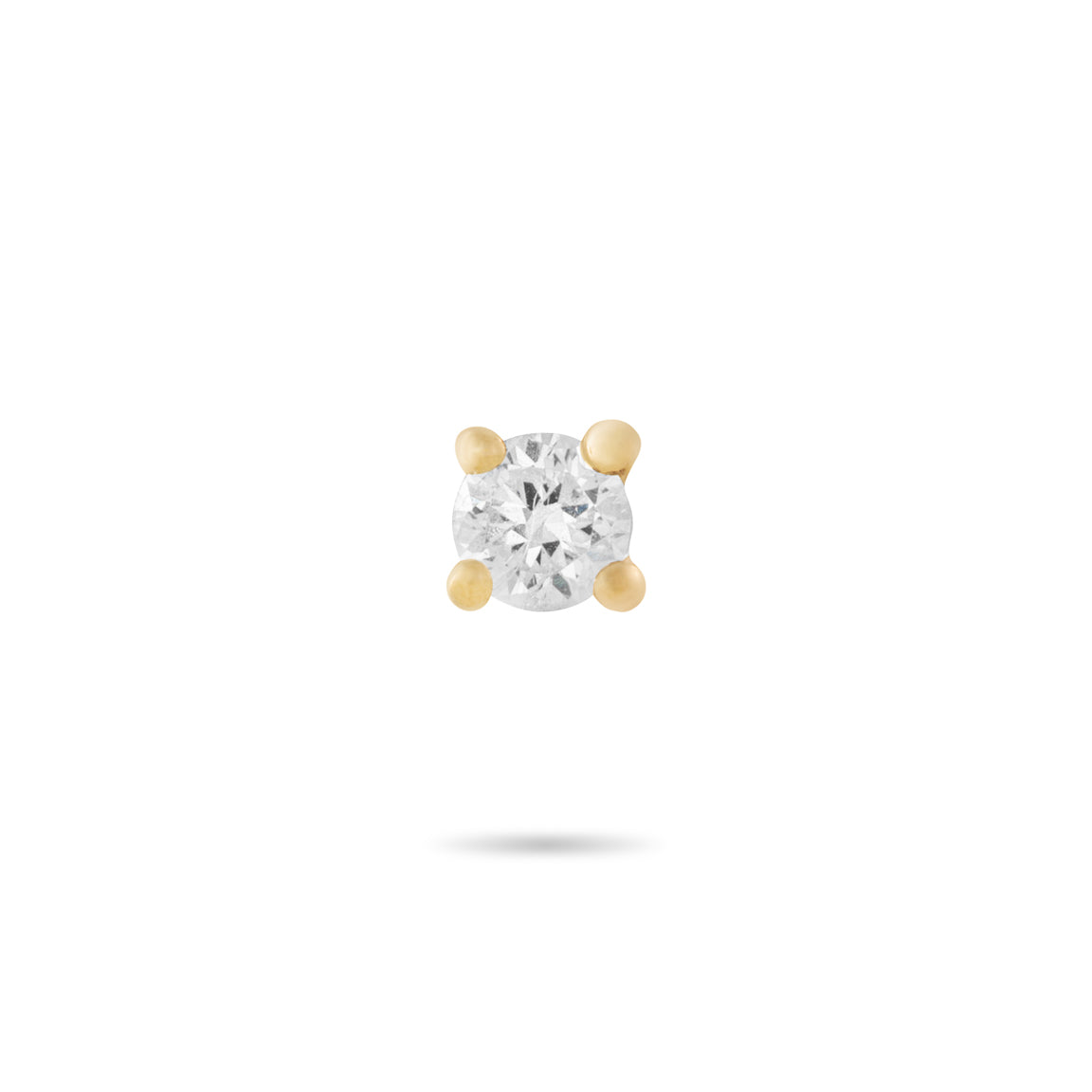 Round diamond Stud