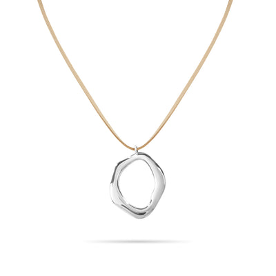 Astra Pendant - White Gold