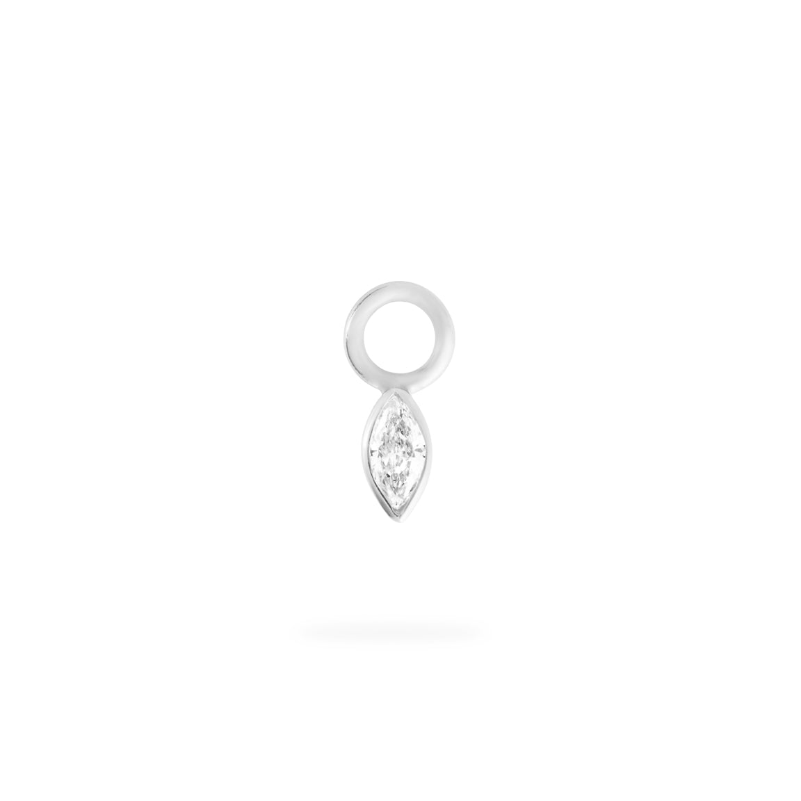 Marquise Diamond Charm