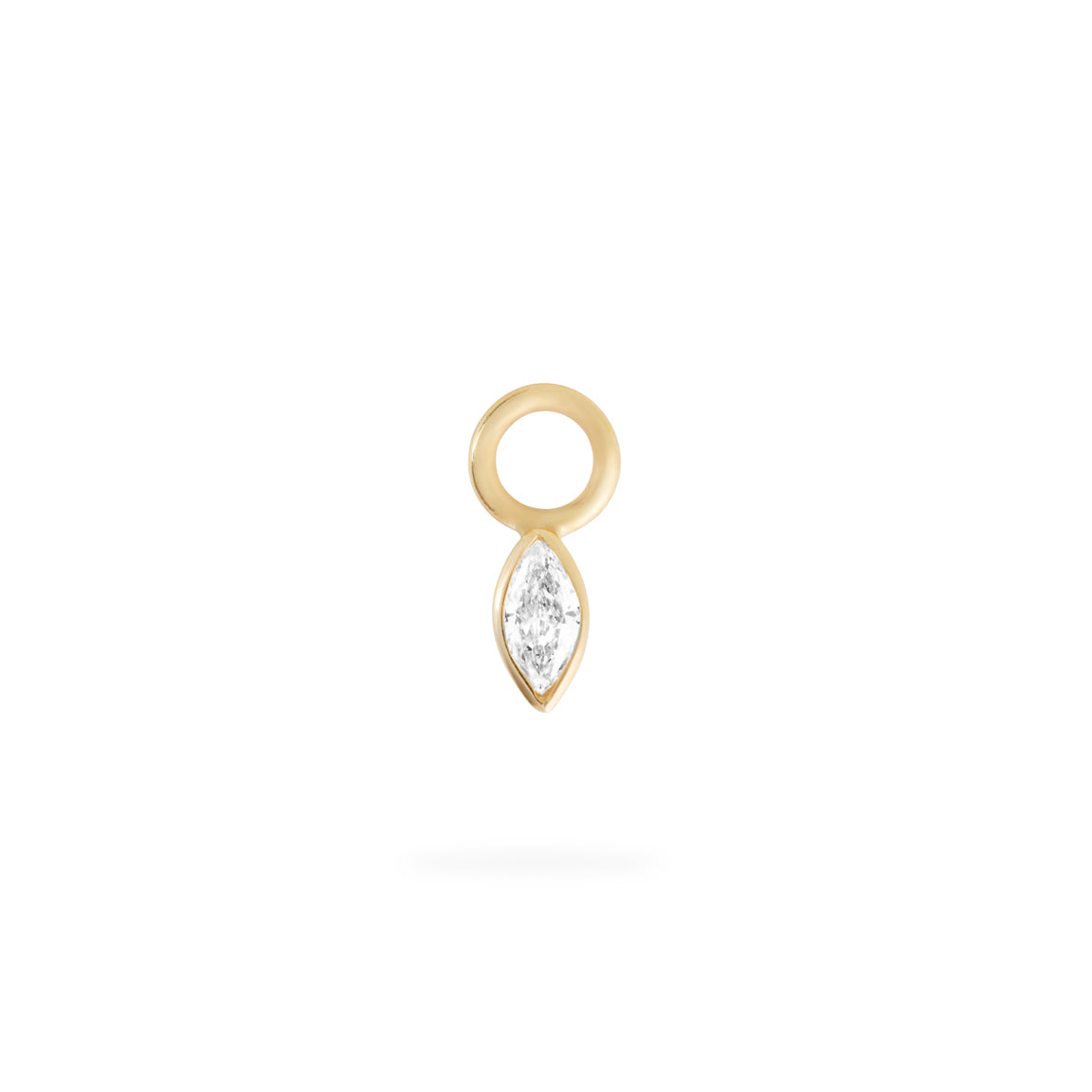 Marquise Diamond Charm