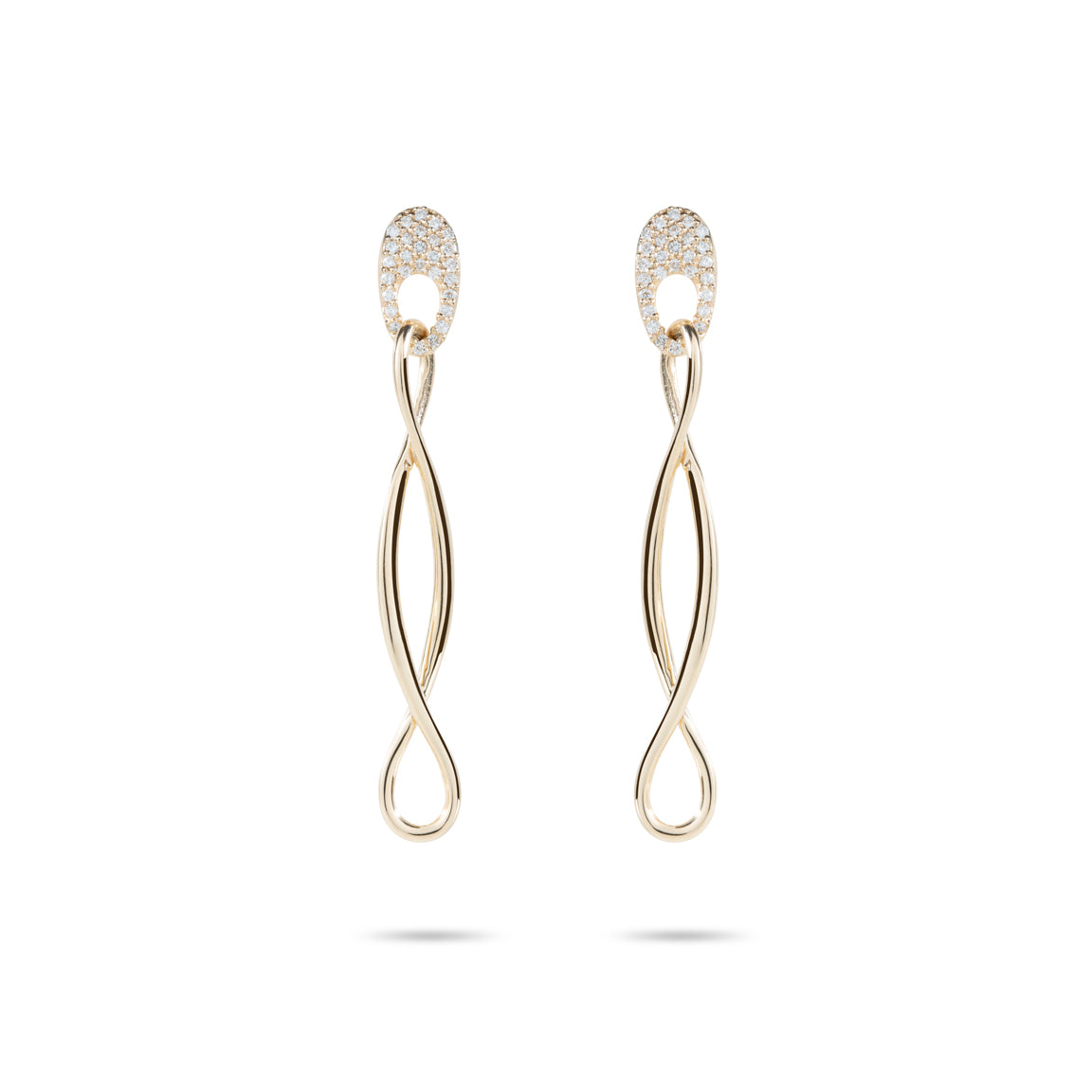 Astra Earrings - Diamonds