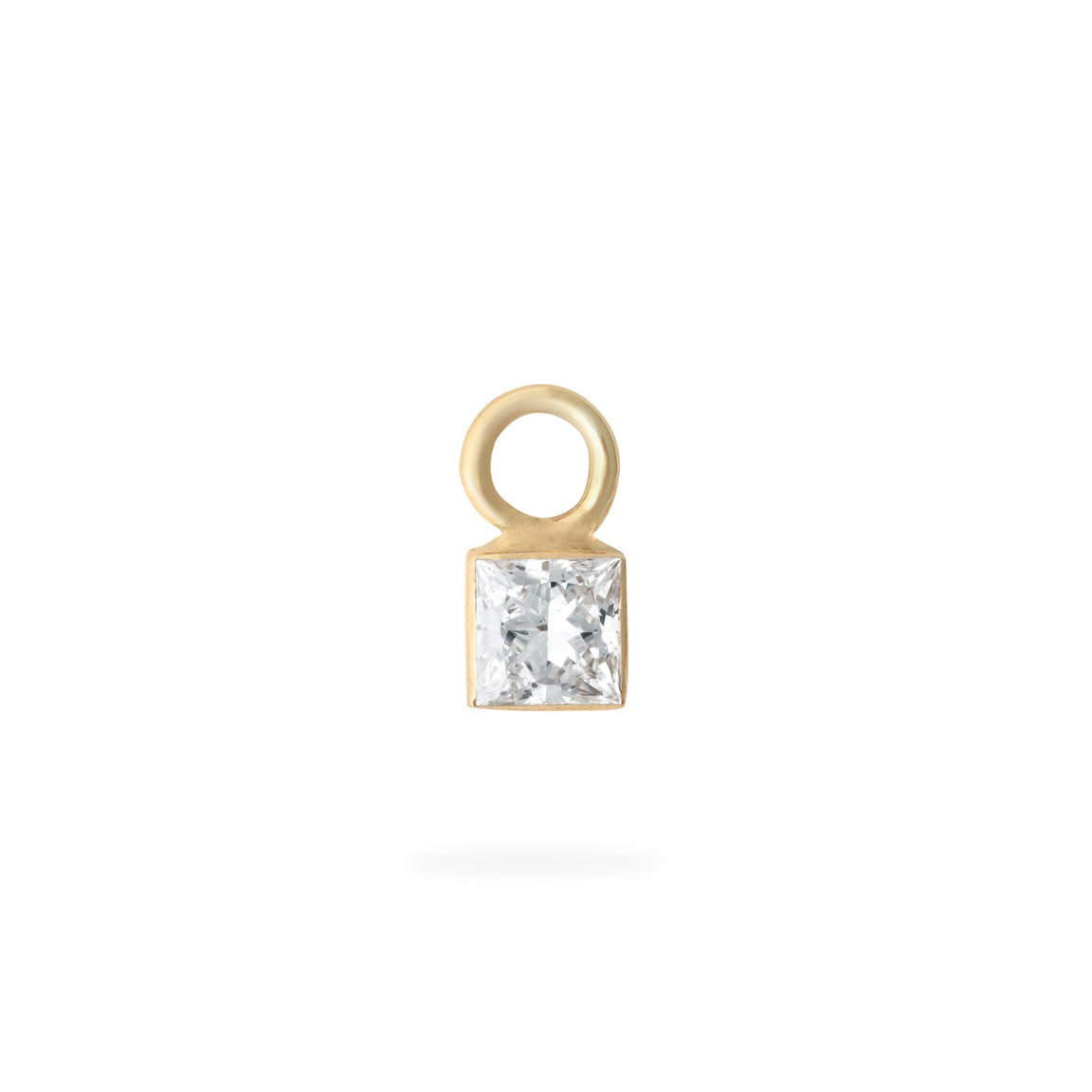 Square Diamond Charm