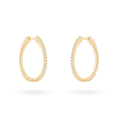 Continuous Hoops - Matilde Jewellery
