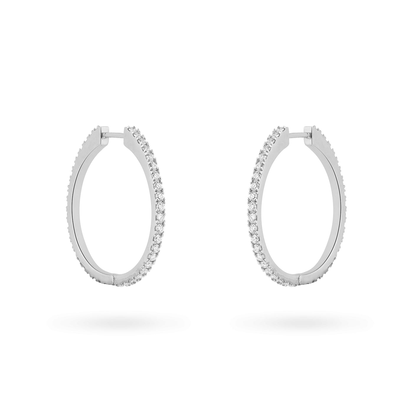 Continuous Hoops - Matilde Jewellery