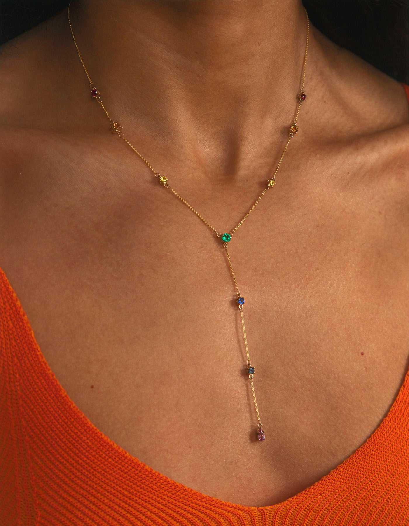 Rainbow Necklace - Matilde Jewellery